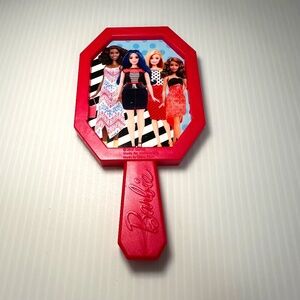 McDonald's Happy Meal Barbie Mirror 5" 2017 Mattel Rich Pink Fuschia.